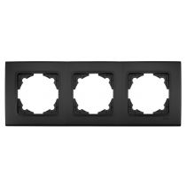 РАМКА ТРОЙНА LINNERA LIFE ЧЕРЕН