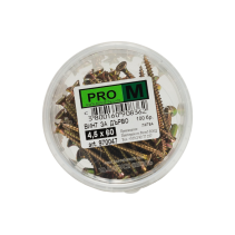 ВИНТ ЗА ДЪРВО 4,5 Х 60/100БР КУТИЯ