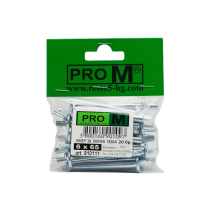 АНКЕР ЗА ОКАЧЕН ТАВАН 6Х65/20 БЛИСТЕР