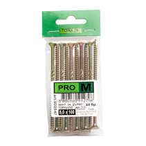 ВИНТ ЗА ДЪРВО ТОРНАДО 5,0Х100/10БР БЛИСТ