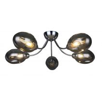 ПОЛИЛЕЙ SMOKE 5ХЕ27 ХРОМ