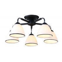 ПОЛИЛЕЙ RENY 5ХЕ27 ХРОМ/ЧЕРЕН