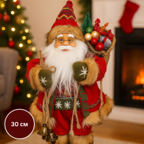 ДЯДО КОЛЕДА ФИГУРА 30СМ BL-241026-12