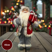 ДЯДО КОЛЕДА ФИГУРА 45СМ BL-24928A-18