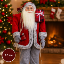 ДЯДО КОЛЕДА ФИГУРА 90СМ BL-24928A-36