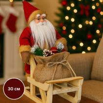 ДЯДО КОЛЕДА ФИГУРА 30СМ BLT-241111-12