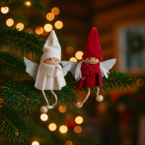 ДЕКОРАЦИЯ КОЛЕДНА 13,5СМ DH8201