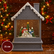 ДЕКОРАЦИЯ КОЛЕДНА КЪЩИЧКА ТАЙМЕР 3АА