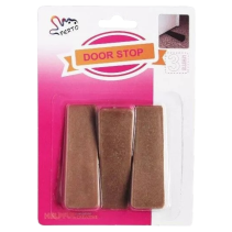 СТОПЕР ЗА ВРАТА PVC 3БР КАФЯВА/54729/12