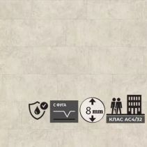 ЛАМИНАТ ВОДОУСТОЙЧИВ 56019, 280/605/AC4 8ММ/ 2,367 КВ.М В ПАКЕТ