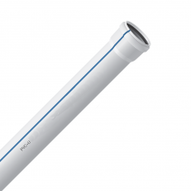 ТРЪБА PVC Ø110/4000ММ 2ММ СИВА