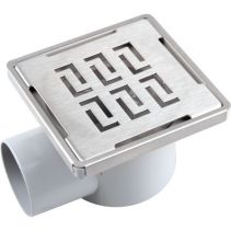 СИФОН Ø50PVC РОГ.ВЕРСАЧЕ 100/100/10КЛАПА
