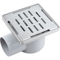 СИФОН Ø50PVC РОГ.ЛАБИРИНТ100/100/10КЛАПА