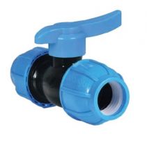 КРАН ЗА PE ТРЪБИ Ø32X1 PN16