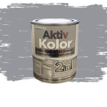БОЯ АКТИВКОЛОР 2в1 RAL 7042 0.375Л