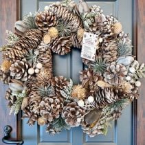 ВЕНЕЦ КОЛЕДЕН ЗАСКРЕЖЕН 35/8 20HL10311-1