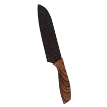 НОЖ SANTOKU 18.5СМ BRIO MOCCA MARBLE