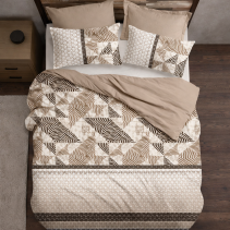 СПАЛЕН КОМПЛЕКТ 3 ЧАСТИ 200/220СМ PASS BROWN