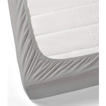 ЧАРШАФ ЛАСТИК 90/200+25СМ РАНФ PASS СИВ