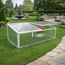 ОРАНЖЕРИЯ АЛУМИНИЙ МИНИ 100/60/40-30СМ