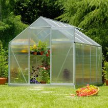 ОРАНЖЕРИЯ АЛУМИНИЕВА КОНСТРУКЦИЯ 190/190/195-124СМ