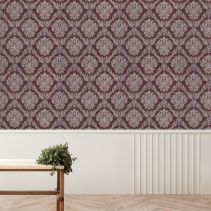 ТАПЕТ ВИНИЛ МОДЕРН БОРДО/16-К/
