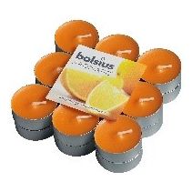 СВЕЩ АРОМАТНА ЧАЕНА 18БР ЦИТРУС