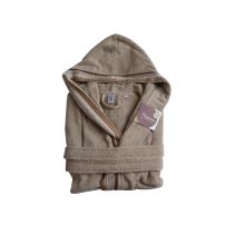 ХАЛАТ ЗА БАНЯ КАЧУЛКА PASS100% П M МОКА