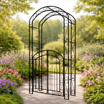 АРКА ГРАДИНСКА С ЕДНА ВРАТA 115/43/215СМ