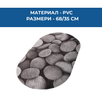 ПОСТЕЛКА БАНЯ 68/35СМ PVC STONE
