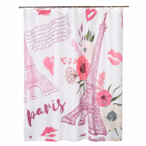 ЗАВЕСА ЗА БАНЯ 180/200СМ PE PARIS PINK