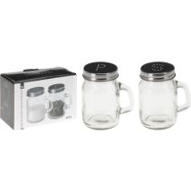 СОЛНИЦА СТЪКЛО 2БР ЧАШИ 134МЛ