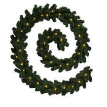 ГИРЛЯНД 25/270СМ ЗЕЛЕН/70LED