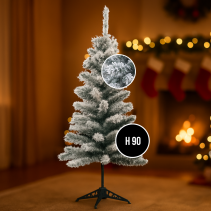 ЕЛХА ЗАСНЕЖЕНА 90СМ GRACE