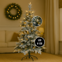 ЕЛХА ЗАСНЕЖЕНА DARIA 120СМ 110 LED 220V