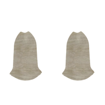 ЪГЪЛ ЗА ПЕРВАЗ ВЪНШЕН PVC R487 2БР/ПАК