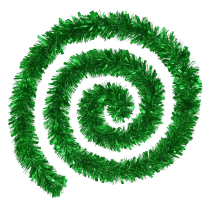 ГИРЛЯНД 9СМ/2М PET JHT051GR ЗЕЛЕН