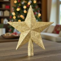 ВРЪХ ЗА ЕЛХА ЗВЕЗДА 20СМ HRQ-19 ЗЛАТИСТА