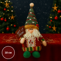 ДЕКОРАЦИЯ КОЛЕДНА 18/13СМ