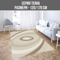КИЛИМ TERRA 120/170CM 10734B-C9923 БЕЖ