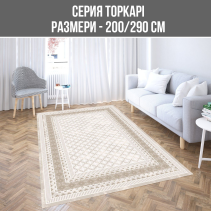КИЛИМ TOPKAPI 200/290СМ 10649A-C8421 БЕЖ