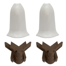 ЪГЪЛ ВЪНШЕН+СГЛОБКА 55ММ 2БР/ПАК 834 WHI