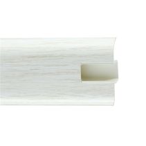 ПЕРВАЗ PVC КАБЕЛЕН КАНАЛ 2.5М 55ММ 850 OAKWHIT