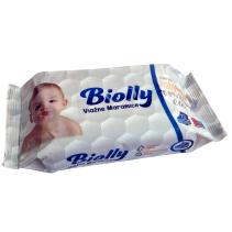 МОКРИ КЪРПИ, 72 БРОЯ В ОПАКОВКА, BIOLLY BABY GOLD