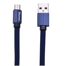 КАБЕЛ USB/MICRO USB ПЛЕТЕН 2A 1M TEKMEE