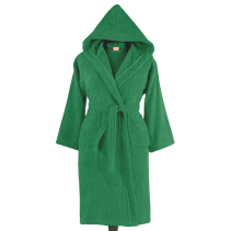 ХАЛАТ ЗА БАНЯ КАЧУЛКА AURA M ЗЕЛЕН 400