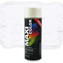 СПРЕЙ MAXI COLOR RAL 9010 БЯЛ МАТ 400МЛ