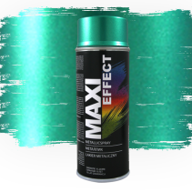 СПРЕЙ MAXI COLOR ЗЕЛЕН МЕТАЛИК 400МЛ