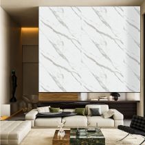 ПАНЕЛ PVC 2600/1220/2.5MM MARBLE WHITE