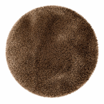 КИЛИМ TEDDY DIA 80CM КАФЯВ